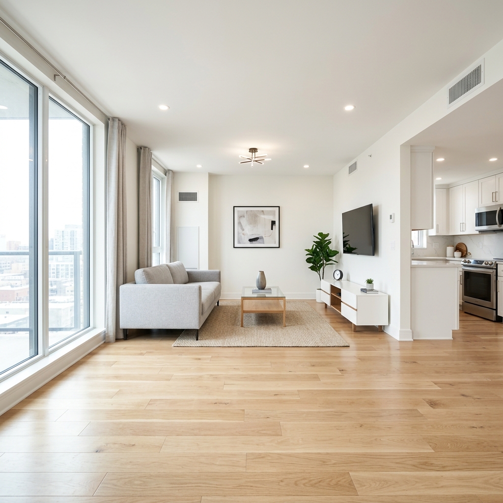 Immaculate renovated apartment turnover interior
